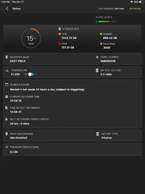 Song Meter Configurator android App screenshot 5